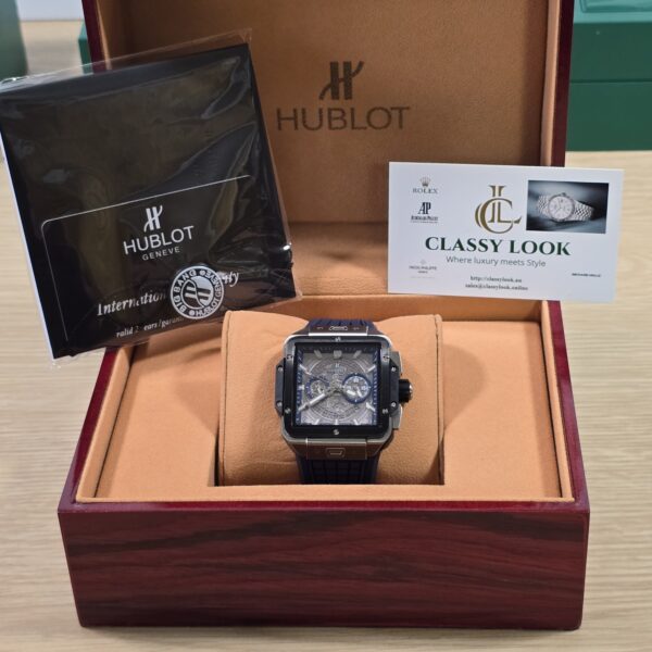 Hublot Square Bang Unico Titanium automatic watch