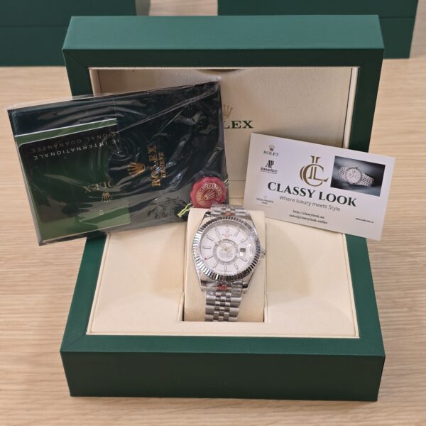 Rolex Sky-Dweller watch: Oystersteel and white gold